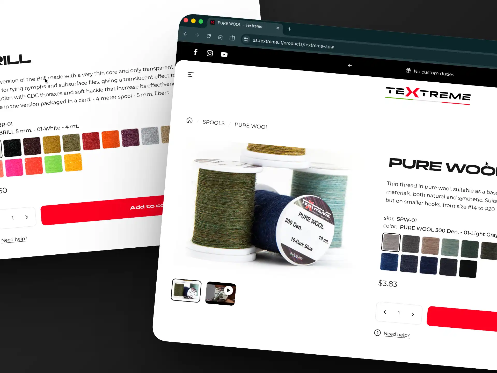 Textreme e-commerce